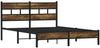 vidaXL Bettgestell ohne Matratze mit Kopfteil Sonoma-Eiche 137x190 cm 4017199 Bild 3