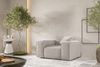 Sofaset Designersofa CESINA 3-2-1 in Stoff Ascot Bukla Creme Bild 3