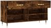 vidaXL Schuhbank Räuchereiche 102x35x55 cm Holzwerkstoff 829721 Bild 5