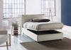 Dmora Doppelbett Arnaldo, Bettkasten mit Stoffbezug, 100 % Made in Italy, Öffnung vorne, geeignet für Matratzen 120 x 200 cm, Beige Bild 4