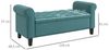 HOMCOM Polsterbank Flurbank mit Stauraum für Schlafzimmer (Sitzbank, 1-St, Bettbank), Grün, 126 x 48,5 x 57 cm Bild 3