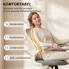HOMCOM Bürostuhl Ergonomischer Schreibtischstuhl mit Hochklappbaren Armlehnen (Höhenverstellbarer Drehstuhl, 1 St), mit Wippfunktion, Netzbespannung Grau Bild 4