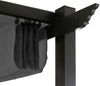 Mendler 'HWC-N93' Pergola, stabiles 8cm-Gestell mit Schiebedach UV50+ 3x3 m, Aluminium, Anthrazit Bild 5