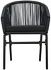 vidaXL 7-tlg. Garten-Essgruppe Schwarz 3099243 Bild 5