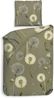 Heckett & Lane Twill Bettwäsche 155x220 Zelena green Löwenzahn Pusteblume Wiese Bild 2