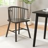 Esszimmerstuhl Stami 2er Set Holz Schwarz [en. casa] Bild 2