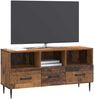 vidaXL TV-Schränk Altholz 102 x 34,5 x 50 cm Holzwerkstoff 894913 Bild 2