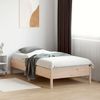 vidaXL Massivholzbett ohne Matratze 75x190 cm Kiefernholz 842730 Bild 3