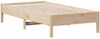 vidaXL Massivholzbett ohne Matratze 75x190 cm Kiefernholz 842730 Bild 2