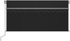 vidaXL Markise Manuell Einziehbar mit Rollo & LED 3x2,5 m Anthrazit 3069384 Bild 3