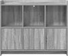 vidaXL Sideboard Grau Sonoma 98,5 x 33 x 80 cm Holzwerkstoff 8011144 Bild 4