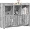 vidaXL Sideboard Grau Sonoma 98,5 x 33 x 80 cm Holzwerkstoff 8011144 Bild 2