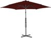 vidaXL Sonnenschirm mit Stahl-Mast 300x230 cm Bordeauxrot 312518 Bild 3