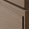 Lomadox Hochschrank TEMUCO-56-WALNUT in Walnuss mit Rahmenfräsung, 30 cm breit, grifflos Bild 2