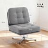 HOMCOM Relaxsessel breiter Loungesessel (Moderner Polsterstuhl, 1-St, Sessel), 360° drehbar, extra breiter Sitz Bild 3
