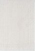 carpet city Teppich Hochflor Wohnzimmer - 120x170 cm - Einfarbig Weiß/Creme - Hochtief-Muster/ 3D-Effekt Bordüre - Shaggy Teppiche Schlafzimmer Boho, Scandi Bild 3