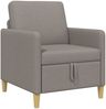 vidaXL Sofa mit Stauraum Taupe 72 x 78 x 87 cm Polyester 42036869 Bild 2
