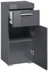 INOSIGN Unterschrank Avena Badezimmerschrank mit 1 Schublade und 1 Tür - Maße (B/T/H) 37/31/79 cm Bild 3