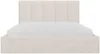 Vente-unique - KILACLO Bett Stoff Beige - B 213 cm x H 106 cm x L 190 cm Bild 5