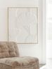 Wandpaneel Ginko Leaf aus Jute und Holz, modern, naturfarben, 102x127 cm, Must Living Bild 4