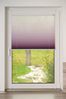 K-HOME Plissee Farbverlauf Sunrise, Lichtschutz, ohne Bohren, verspannt, Klemmfix Bild 3