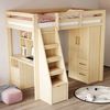 Kleiderschrank 70x40x135 mit Doppeltüren Schubladen Stauraum Schrank für Kinderzimmer Jugendzimmer,Holzfarbe Bild 5