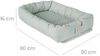 roba Babylounge 3 in 1 'roba Style' - Wickelauflage & Bettschlange - Frosty Green Bild 3
