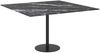 vidaXL Tischplatte Schwarz 70x70 cm 6 mm Hartglas in Marmoroptik 322272 Bild 4