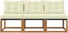 vidaXL 3 Stück Outdoor Mittelsofa 900609 Bild 4