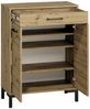 Stylefy Naomi Schuhschrank II Eiche Artisan Dekor Bild 2