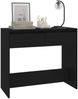 vidaXL Konsolentisch Schwarz 89x41x76,5 cm Holzwerkstoff 809567 Bild 4