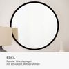 Fournier Wandspiegel Metallrahmen rund Ø 80 cm Gold Bild 5
