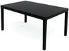 Dmora Gartentisch Arabesch, Rechteckiger ausziehbarer EssRegal, ausziehbarer Gartentisch, 100 % Made in Italy, 150x90h72 cm, Anthrazit Bild 4