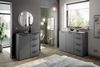Novel 'SOUL' Sideboard, Holznachbildung Basalt, 135 x 99.8 x 40 cm, mit Softclose und 4 Schubladen Bild 3