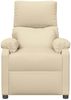 vidaXL Massagesessel Elektrisch Creme Stoff 3073826 Bild 4