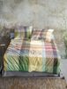 Irisette Magic Mako-Satin Bettwäsche 155x220 Karo kariert grün gelb orange 8891-90 Bild 2