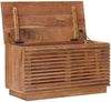 vidaXL Aufbewahrungsbox mit Speicher Natur 85 x 40 x 46 cm 42020068 Bild 4