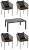 MCW Sitzgruppe MCW-N41-4, (Set, 5-tlg, 5-teilig), Witterungsbeständig und besonders pflegeleicht Bild 2
