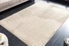 riess-ambiente Designteppich ART DECO 230x160cm beige · Kurzflor-Teppich mit Hoch-Tief-Effekt, rechteckig, Höhe: 15 mm, Wohnzimmer · Indoor · 3D-Effekt · Modern · Schlafzimmer Bild 2