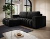 Eltap 'Bonett' Ecksofa mit Schlaffunktion, 92 x 175 x 250 cm, Anthrazit, Links Bild 4