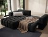 Eltap 'Bonett' Ecksofa mit Schlaffunktion, 92 x 175 x 250 cm, Anthrazit, Links Bild 5