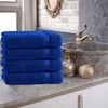 TRENDBUY24 Handtuch Set Handtücher Duschtücher Gästetücher Baumwolle Frottee Premium 4er Set, 100% Baumwolle (4-St), Duschtuch Bild 2