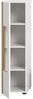 Vitrine (B/H/T: 30x112x33 cm) in weiß Nachbildung Bild 3