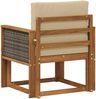 vidaXL Outdoor Mittelsofa Massivholz Akazie Natur 3438827 Bild 5