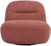 Vente-unique - POZETI Sessel Stoff Rot - B 84 cm x H 73 cm x L 82 cm Bild 3