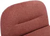 Vente-unique - POZETI Sessel Stoff Rot - B 84 cm x H 73 cm x L 82 cm Bild 5