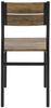SoBuy FST72-Nx4 Barhocker 4er Set, MDF, PVC-Furnier, Holzfarben, 39 x 82 x 42 cm Bild 4