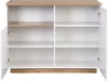 Vente-unique - CORELINA Küchenmöbel Holz, Platte BeigeWeiß - B 60 cm x H 90 cm x L 120 cm Bild 5