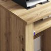 vidaXL Tisch mit Rädern Artisan-Eiche 91 x 50 x 77 cm Holzwerkstoff 869537 Bild 4