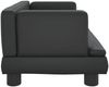 vidaXL Hundebett, Schwarz, 60 x 40 x 30 cm, Kunstleder Bild 4